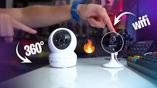 Câmeras wifi com Alexa - EZVIZ C1C e C6N instalação e análise completa