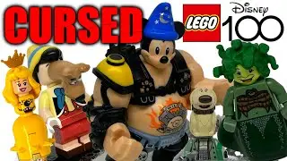 LEGO Disney 100 CREEPY Cursed Figures!