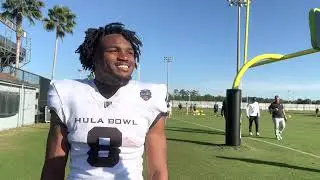 Jaleel McLaughlin Hula Bowl Interview