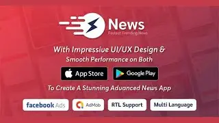 News - News App with Flutter for iOS and Android || how to make news app in android studio