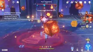 Genshin Impact: 29s extreme pyro hypostasis (Hypostatic Symphony)