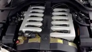 Mercedes-Benz V-12 engine sound