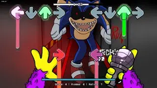 Sonic.Exe VS Kissy Missy But In Vent (Playtime FNF) / Poppy Playtime Mod / FNF Mod First Person