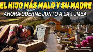 EL HIJO  más  MALO y su  MADRE __ Ahora Duerme al costado de su TUMBA __ Así ocurre en la vida REAL