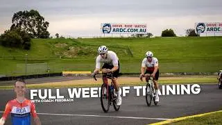 What A Full Week of Structured Cycling Training Looks Like (Coach Insights)
