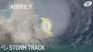 Track of Cyclone Kirrily (2024)