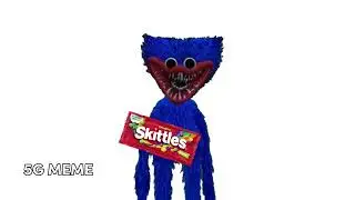 Huggy Wuggy Skittles meme - 5G MEME