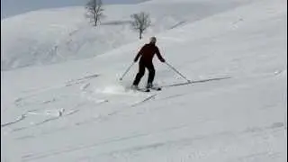 Катание на горных лыжах