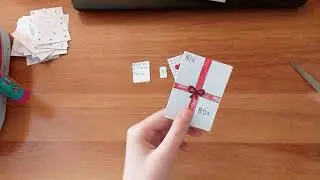 Распаковка бумажных сюрпризов
