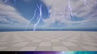 UE5 Niagara Lightning World Effect