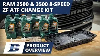 Ram 2500 & 3500 8-Speed Transmission Fluid Change Kit Product Overview (2019-2024)