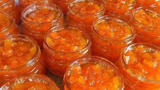 Тыква на зиму только так! ЯНТАРНОЕ Варенье с апельсинами 