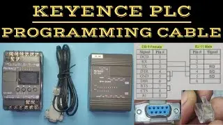 Keyence PLC Programming Cable | KV Series PLC Programming Cable | KZ Series PLC Programming Cable |