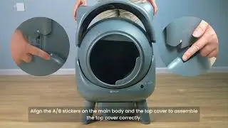 Amicura Cura X1 Smart Cat Litter Box Setup Guide