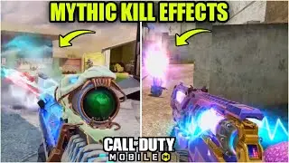 ⚡NEW⚡ Codm Mythic Guns Kill Effect Gameplay | Codm Season 3 | Codm Season 3 Changes