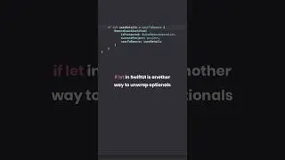 SwiftUI If Let Explained 