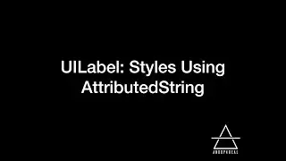 UILabel: Using NSAttributedString