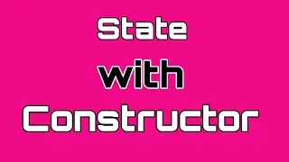 State with constructor in react js in hindi | state and props tutorial