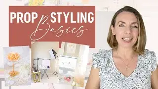 Photography PROP styling basics, must have props and my home PHOTO studio tour