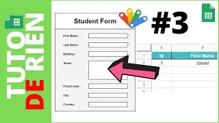 Recherche une entrée dans une base de donnée dans Google Sheets