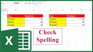 How to Check Spelling Error in Excel (Quick & Easy!)