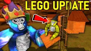 Gorilla Tag Added LEGOS!!!! (new monke blocks map)