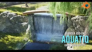 Quick Water Effects Using Aquatiq - Blender Add-On
