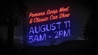 August 11, 2024 the Pomona Swap Meet & Classic Car Show returns!