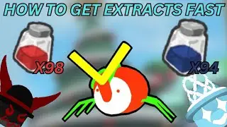 The Best Way To Get Red And Blue Extract In Bee Swarm Simulator | Bee Swarm Simulator