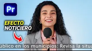Cómo Hacer EFECTO Texto NOTICIERO en Premiere Pro