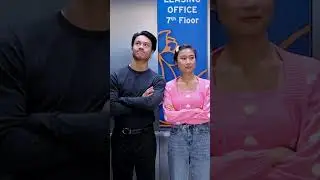WHEN YOU'RE TRYING TO CATCH THE ELEVATOR 🥵 