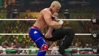 WWE 2K23 1.12 PC Mods Indonesia  Cody Rhodes vs Dominik Mysterio