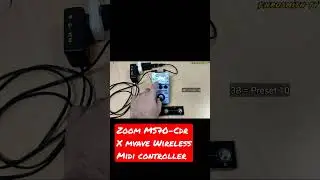 Zoom MS70-CDR + M-Vave Chocolate MIDI Controller