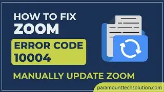 How to update zoom app