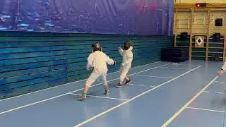 Дети фехтуют! Тренировка