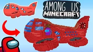 Among Us Airship Trailer In Minecraft (HD)
