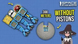 This Trick Makes Very Deep Moon Mining Easier, Space Engineers