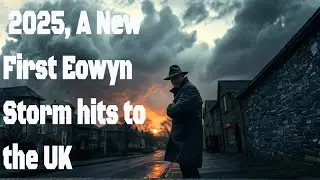 2025 A new first storm hits to the UK, threatening power cuts and travel disruption.