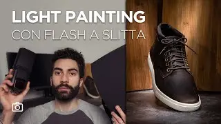 Light painting con flash a slitta, la tecnica per disegnare con la luce | Scatto e ritocco