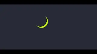 How to Create Moon by HTML and CSS #moon  #html #css