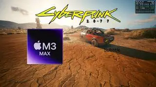 CYBERPUNK 2077 on M3 Max MacBook Pro! | 60fps Ray Tracing! | 120fps?!
