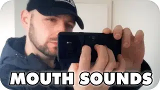 ASMR LoFi Fast Aggressive Mouth Sounds Camera Tapping in Mirror