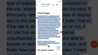 Full Video: I Use this Prompt to Create and Sell Privacy Policy