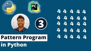 Pattern-2 : Pattern Programs in Python #3