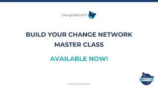 Build Your Change Network - Mel Franklin Master Class Interview