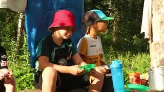 Поход с детьми. Поднебесные зубья