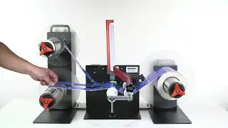 Label Slitting Station | TWIN-SLIT-200-DELUXE