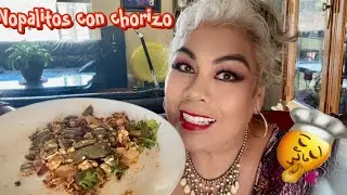 NOPALES CON CHORIZO Y HUEVOS #cocina  #cocinaenvivo  #mexicancuisine  #receta  #cocinaendirecto