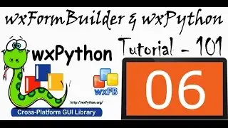 wxFormBuilder and wxPython Tutorials - 06 - Hello World (GUI Code) Part 2