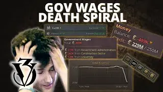 Victoria 3: The Government Wages Death Spiral